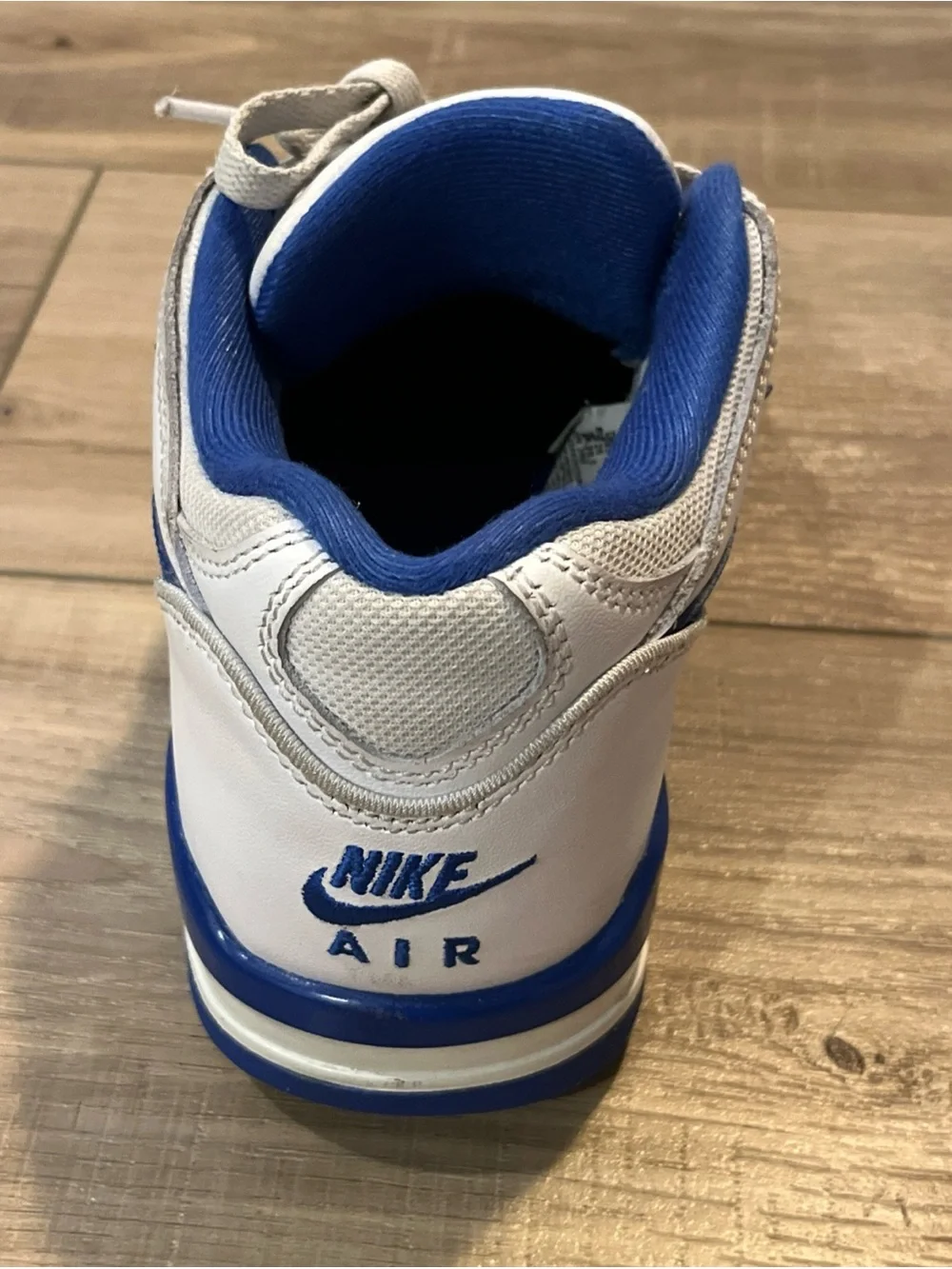 Nike Air Flight 89 Low Men's Size 8 White / Hyper Royal (FZ3045-100)